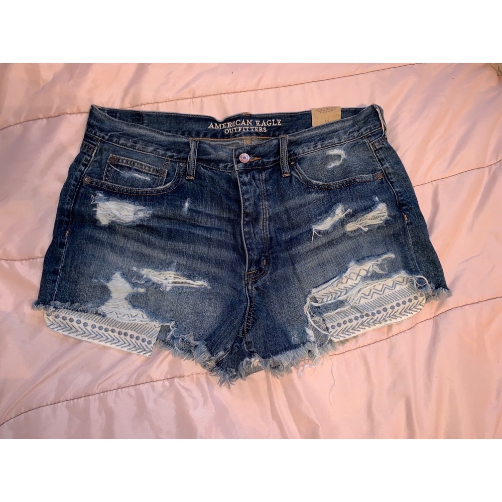AE Vintage Hi-Rise Festival Shorts BNWT